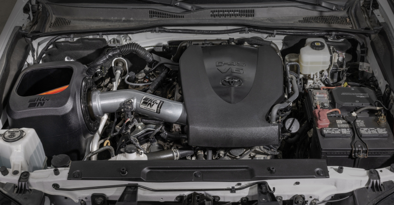 Toyota Tacoma Performance Air Intake - K&N Engineering - NextGen Aluminum - `16-`23